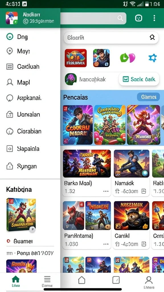 Tampilan antarmuka yang menarik dan mudah dinavigasi.