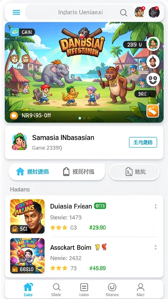 Screenshot ketiga menampilkan aksi seru melawan musuh dalam permainan.