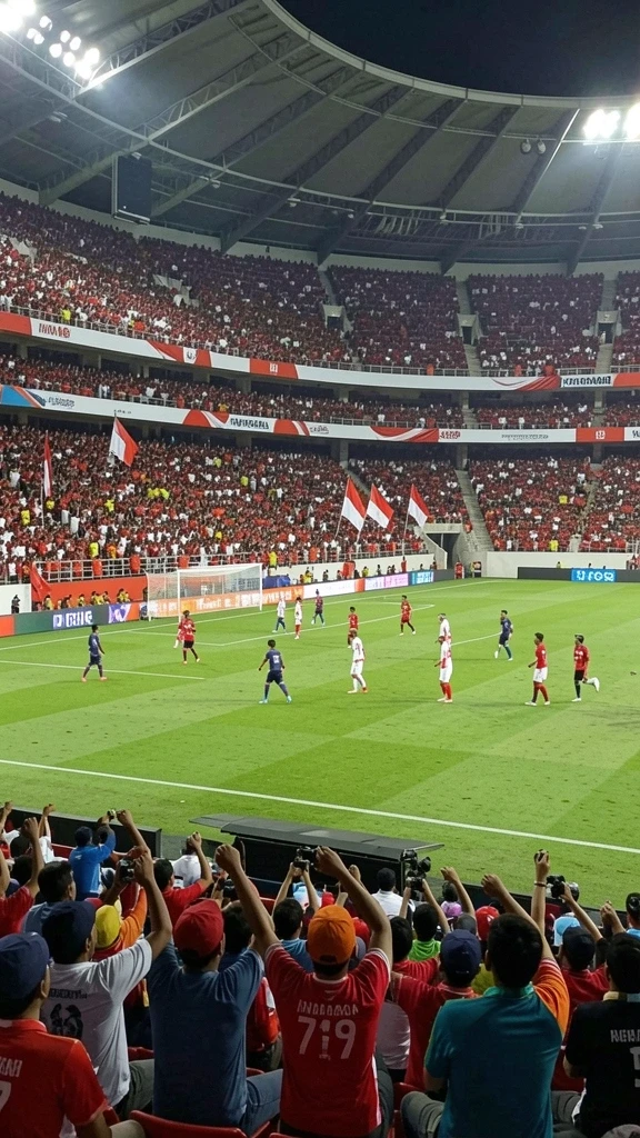 Menunjukkan aksi seru di pertarungan.