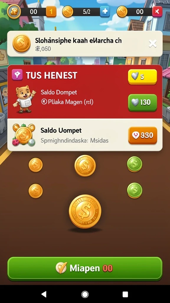 Mini-game yang seru dan menghibur.