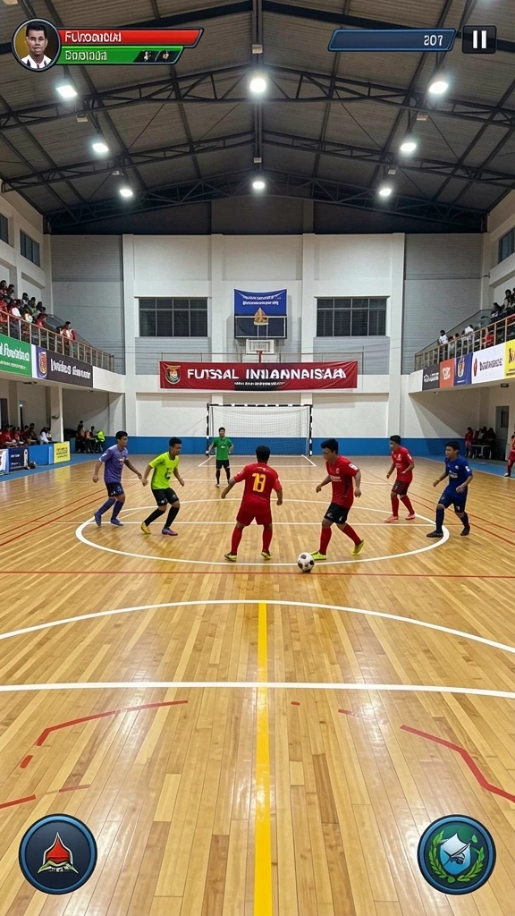 Tampilan menu utama yang menarik dan user-friendly.
