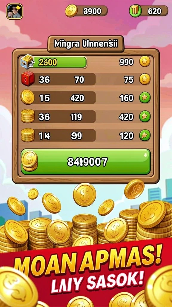 Tampilan awal game yang mengesankan.