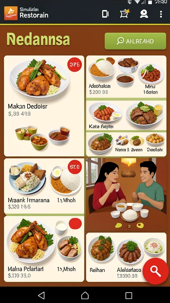 Interface pengguna yang intuitif dan mudah dinavigasi.