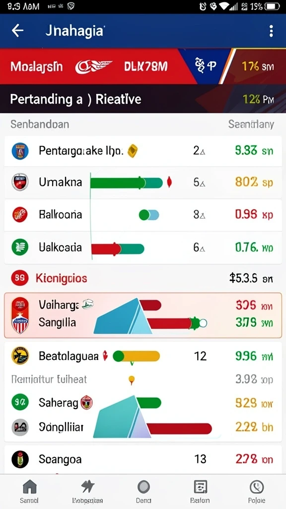 Fitur live draw untuk hasil taruhan secara langsung.