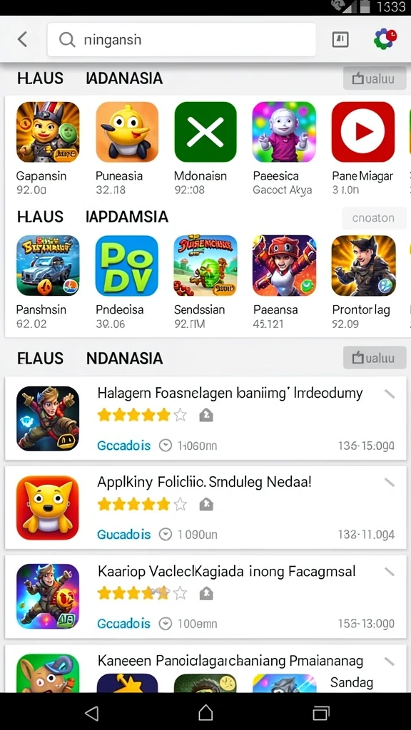 Tampilan antarmuka yang intuitif dan menarik.