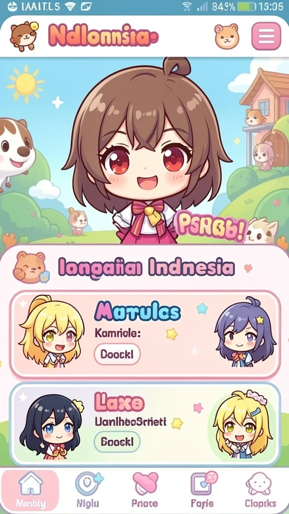 Saksikan grafis menawan dan detail latar belakang yang menarik.