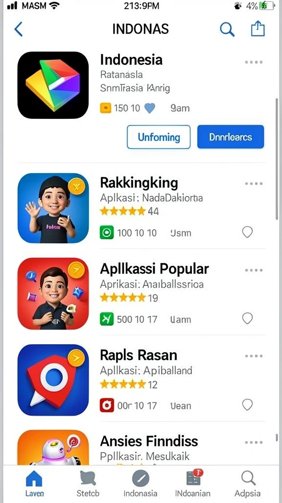 Tangkapan layar menunjukkan karakter utama di dunia yang penuh warna.