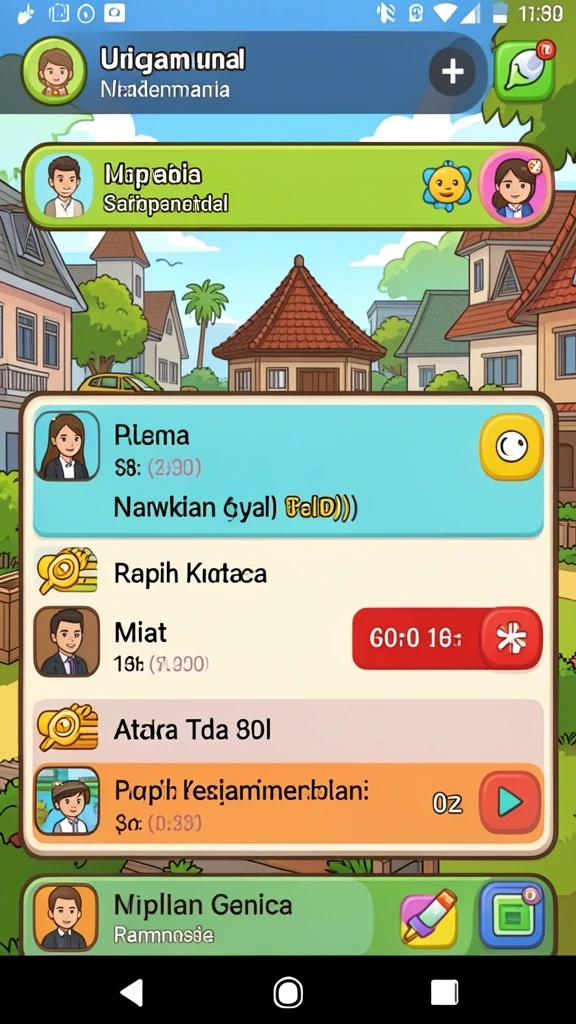 Tampilan antarmuka yang menarik dan user-friendly.