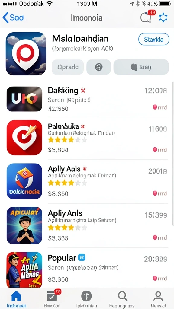 Banyak variasi permainan untuk dipilih.