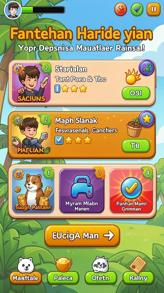 Tampilan awal H03 yang memukau dan intuitif.