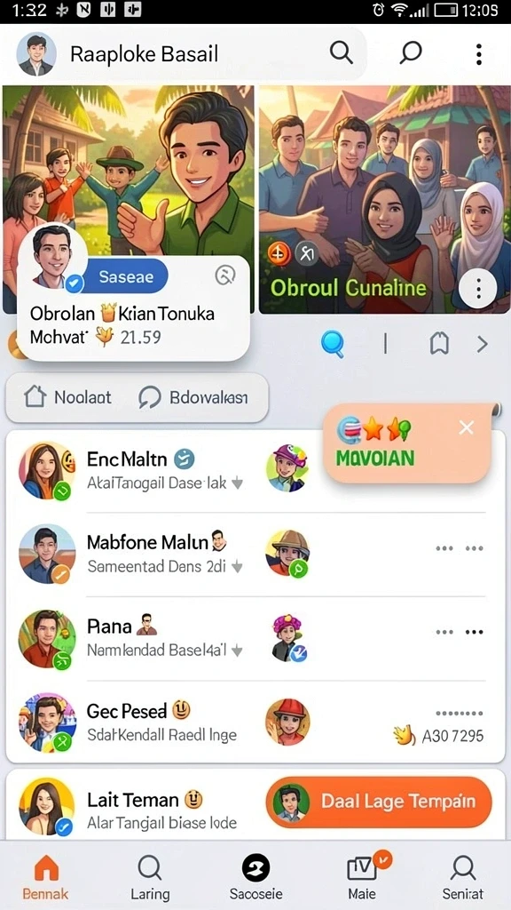 Fitur live draw menghadirkan ketegangan saat bermain.