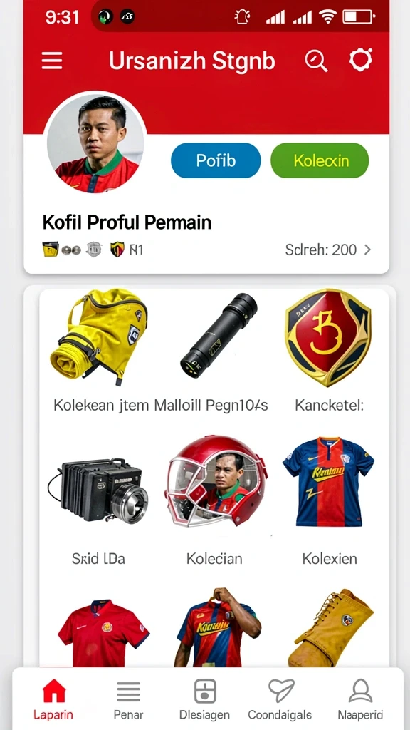 Tampilan antarmuka yang ramah pengguna.
