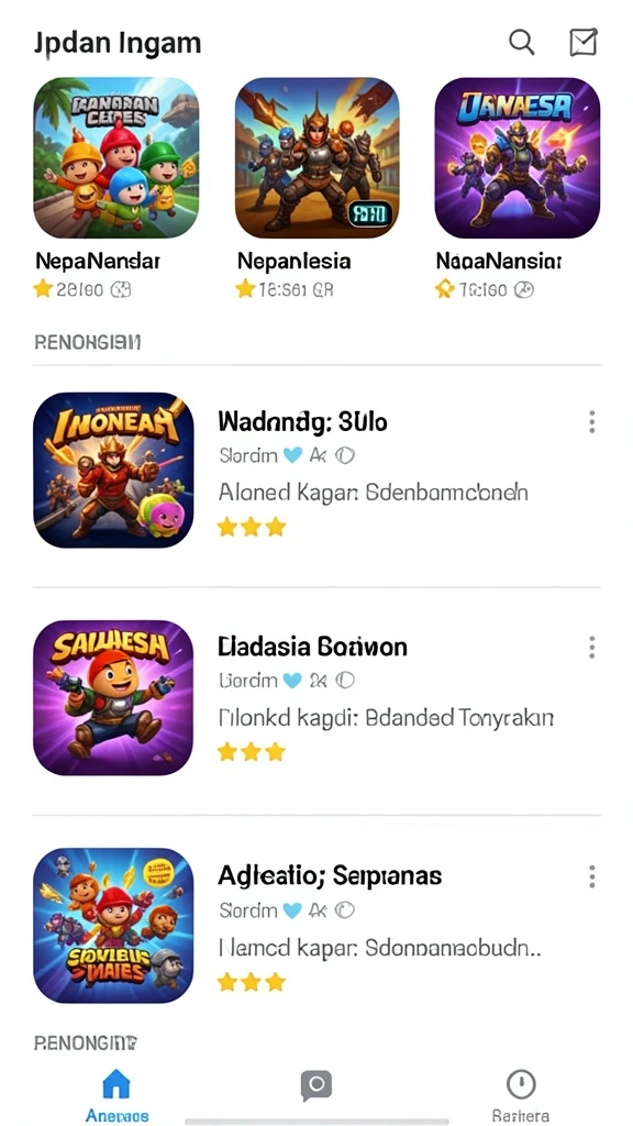 Tampilan karakter baru yang menarik dan berwarna-warni.