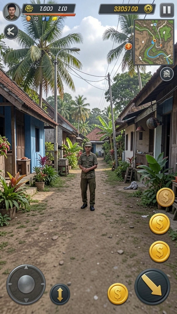 Tampilan lokasi memancing yang menakjubkan.