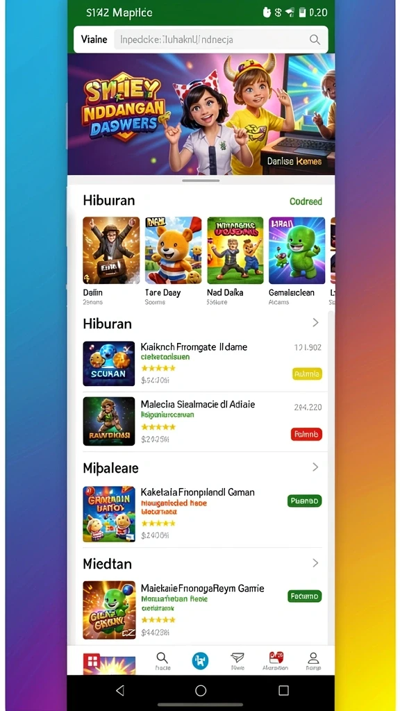 Tampilan utama MEGA777 yang menarik dan user-friendly.