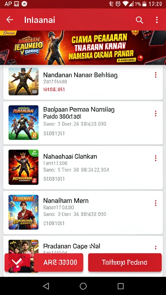 Tampilan antarmuka yang ramah pengguna dan menarik.