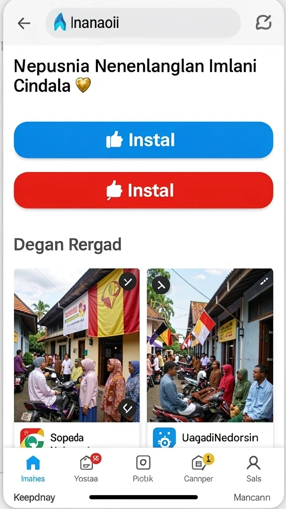 Tampilan antarmuka yang menarik dan mudah digunakan.