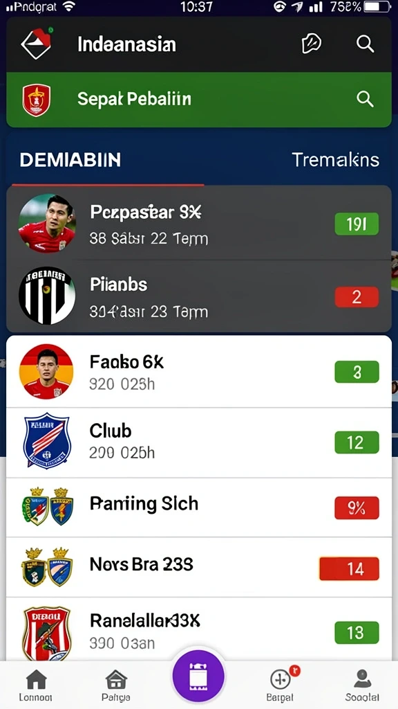 Screenshot menunjukkan tantangan menarik yang harus dihadapi pemain.