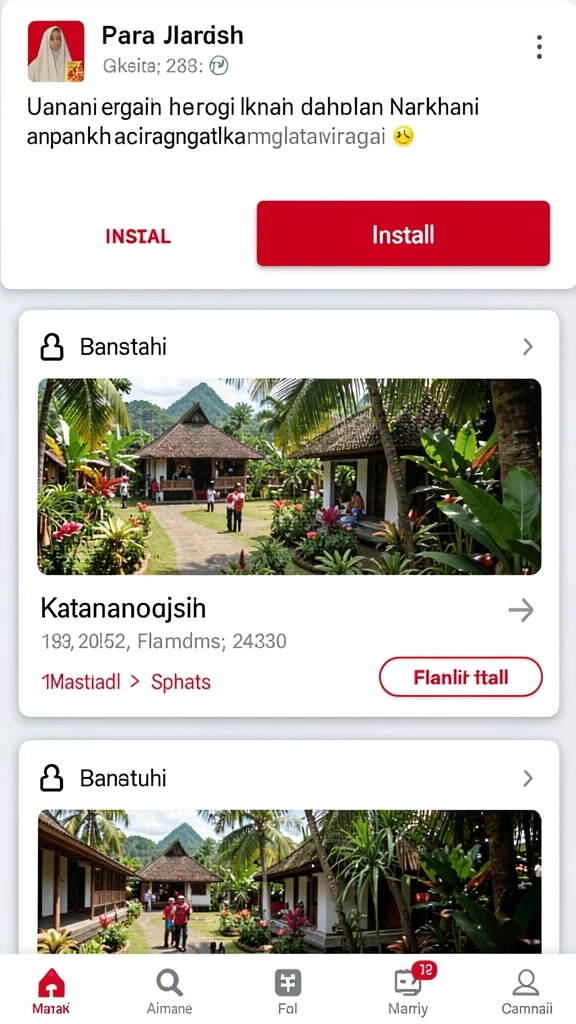 Komunitas aktif untuk berinteraksi dan berteman.