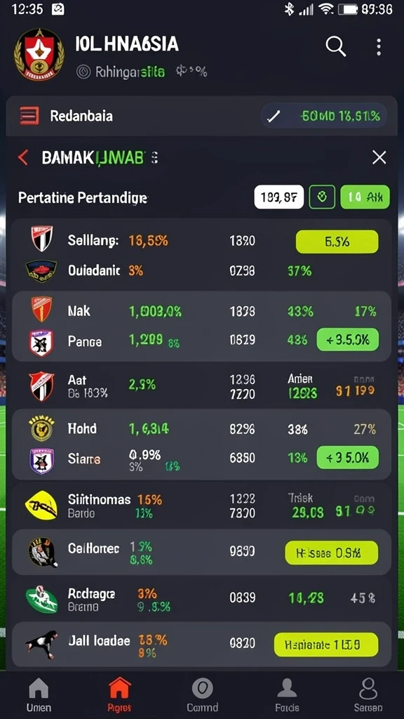 Tampilan awal yang menarik dan intuitif.
