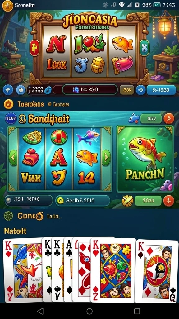 Gameplay yang menantang dengan berbagai level.
