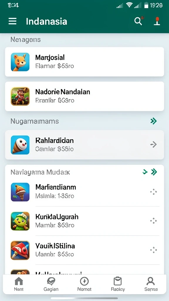 Tampilan awal RUPIAHTOTO yang menarik dan ramah pengguna.