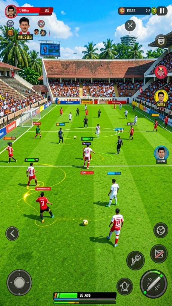 Tampilan antarmuka yang menarik dan user-friendly.