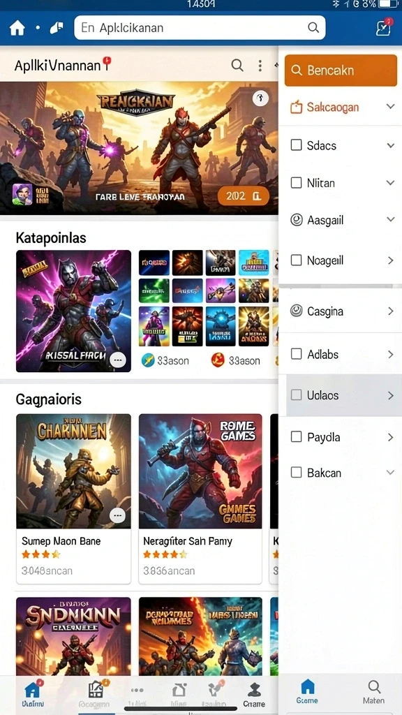 Gameplay yang seru dengan kontrol yang responsif.