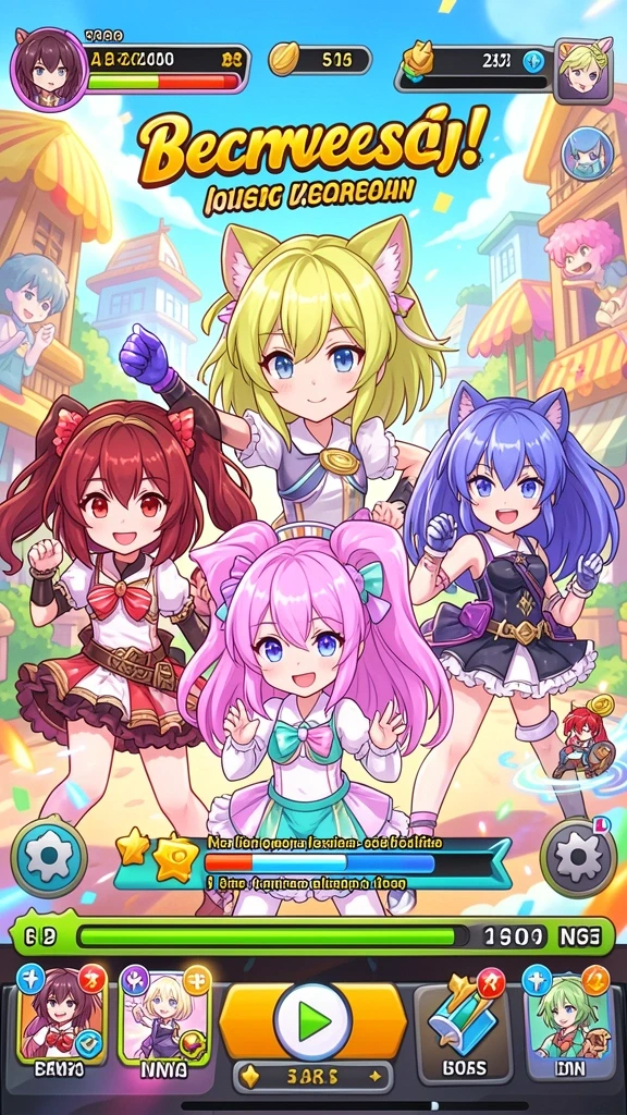 Pengguna sedang berkompetisi dalam mode multiplayer.