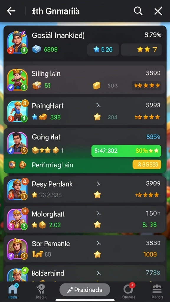 Fitur mode permainan yang beragam dan seru.