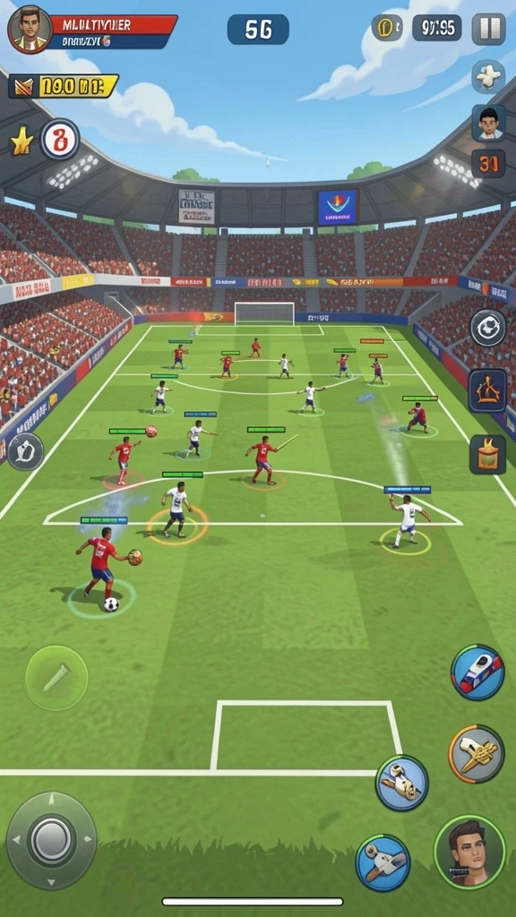 Berbagai pilihan permainan yang menarik.