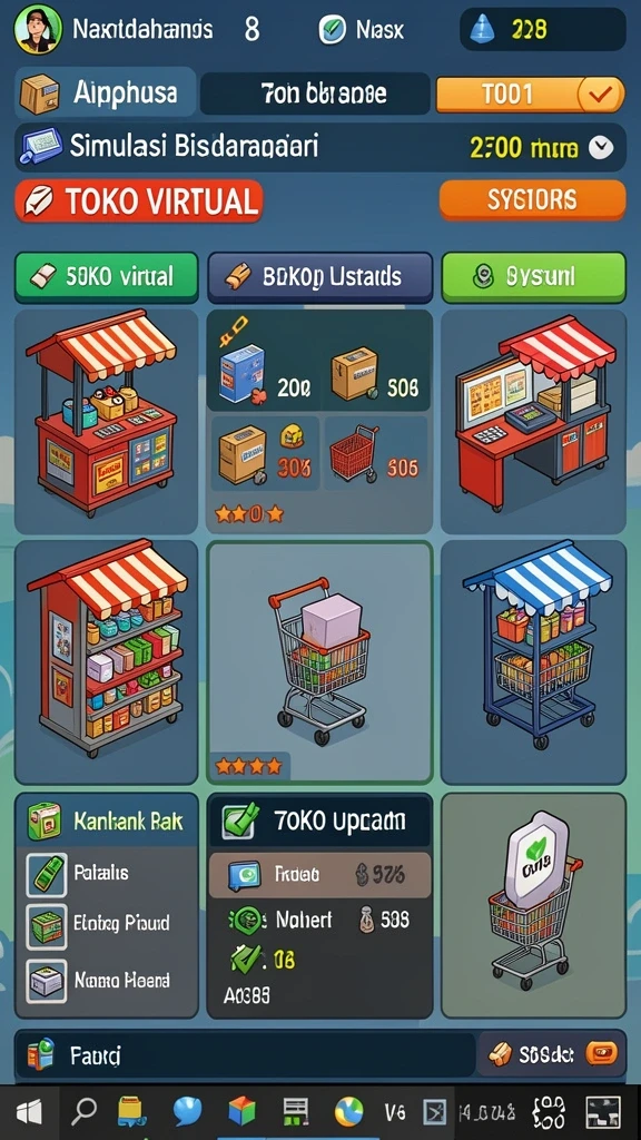 Level yang beragam dan menantang untuk dijelajahi.