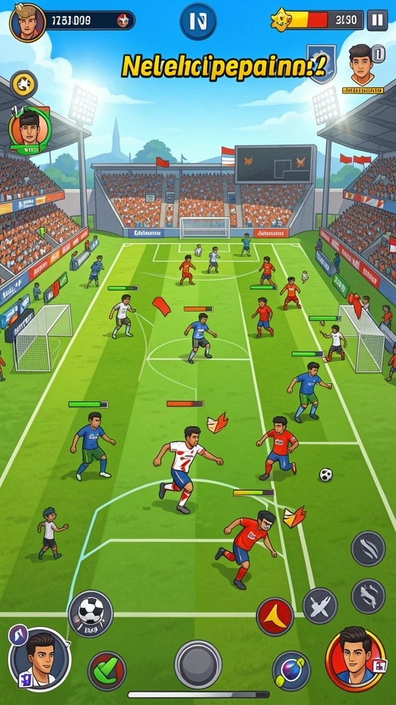 Mode multiplayer yang memungkinkan interaksi dengan pemain lain.