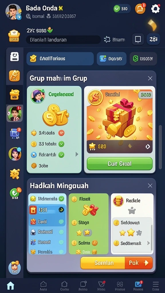Tantangan seru dalam mode PVP yang menegangkan.