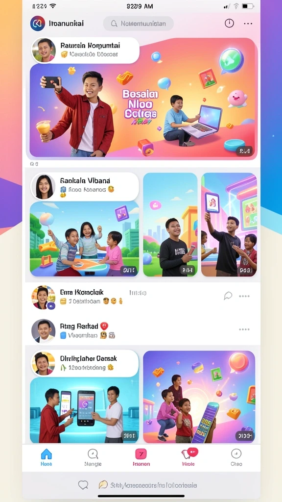 Karakter unik yang bisa kamu kustomisasi.