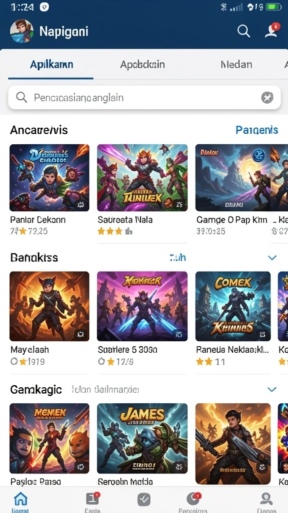 Screenshot tampilan utama ZONAWIN777 yang menarik.