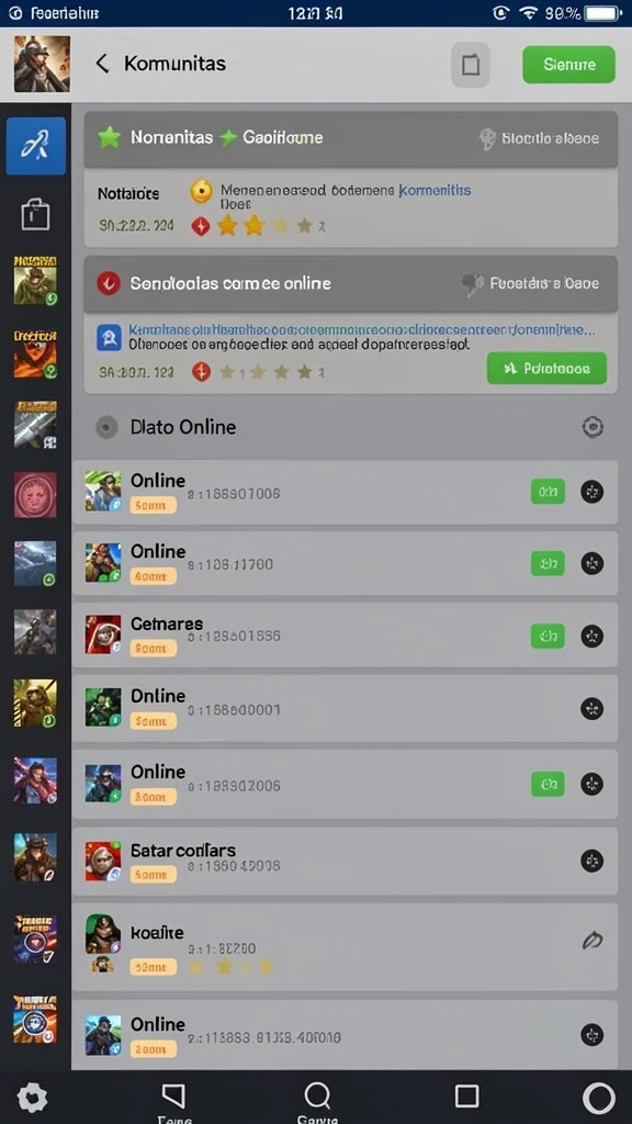Screenshot interaksi permainan slot di ZONAWIN777.